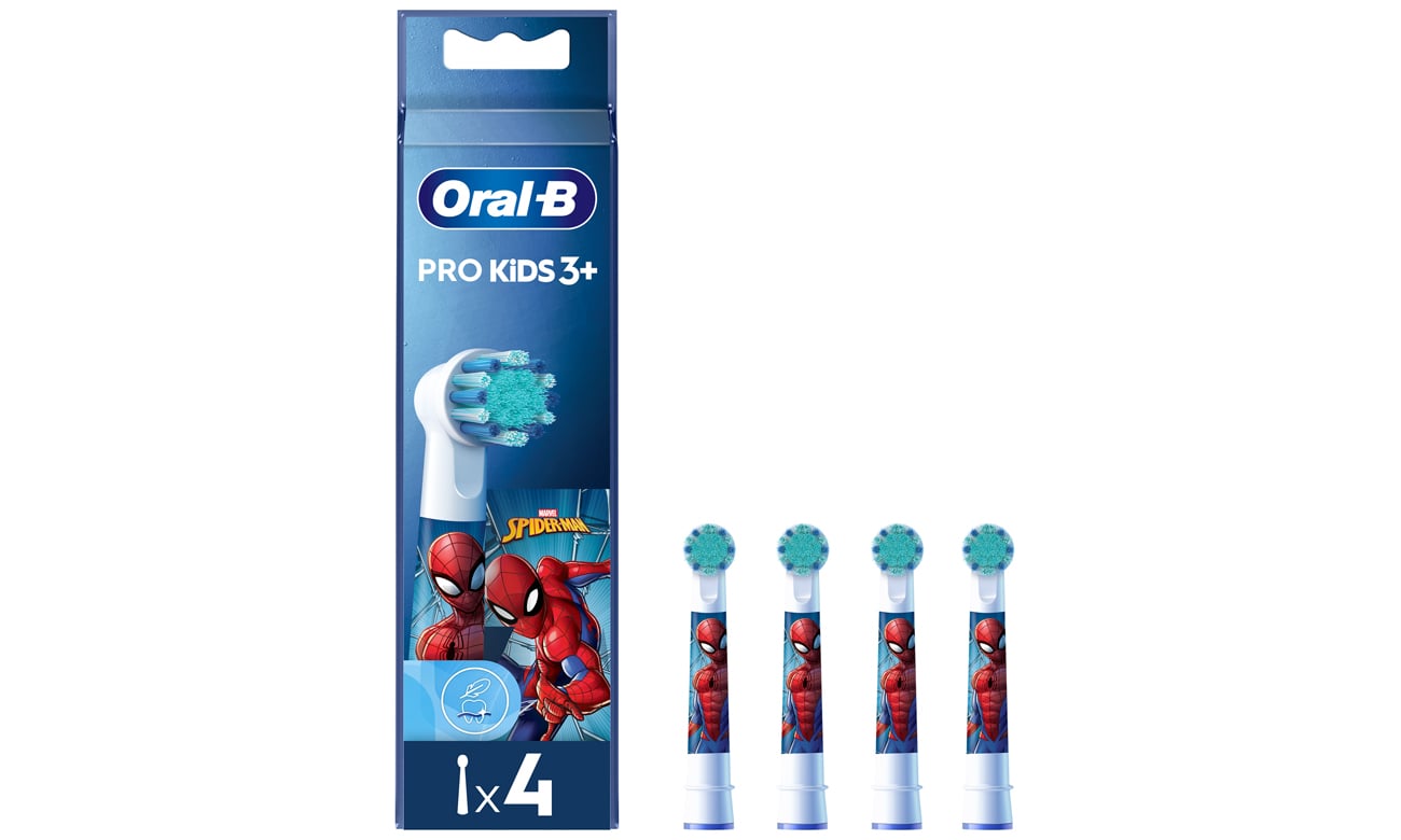 Oral-B Końcówki do szczoteczek Kids EB10S-4 Spiderman