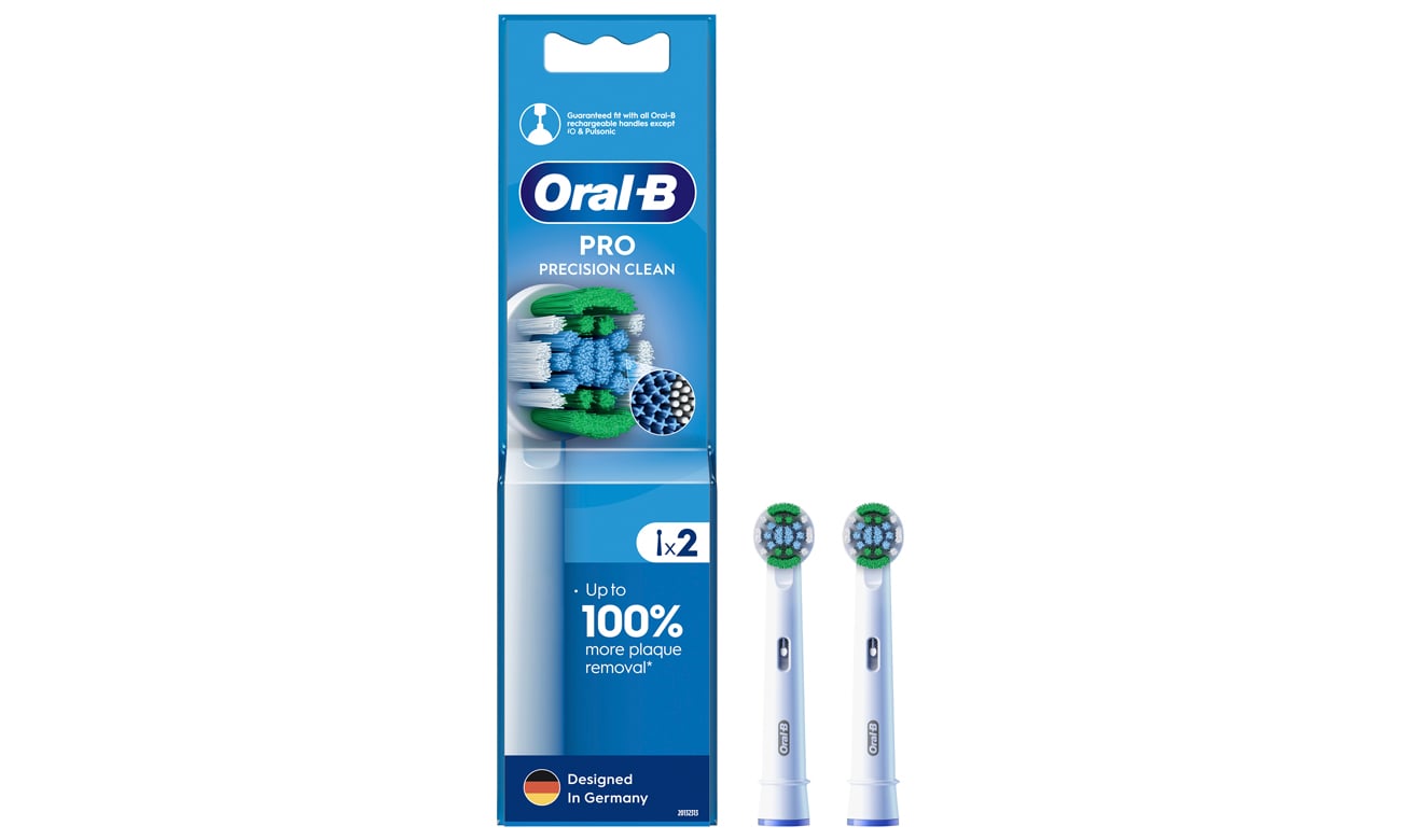 Oral-B Końcówki do szczoteczek Precision Clean EB20RX-2