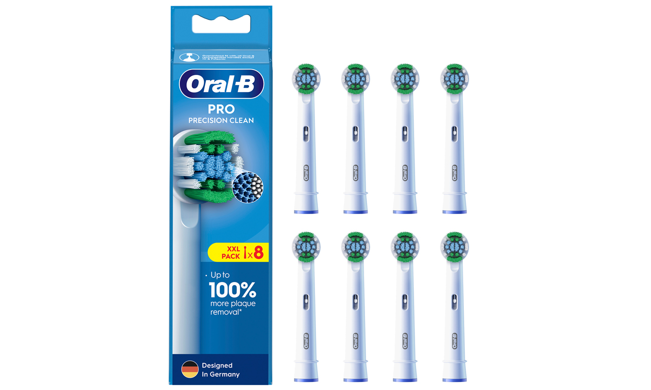 Oral-B Końcówki do szczoteczek Precision Clean EB20RX-8