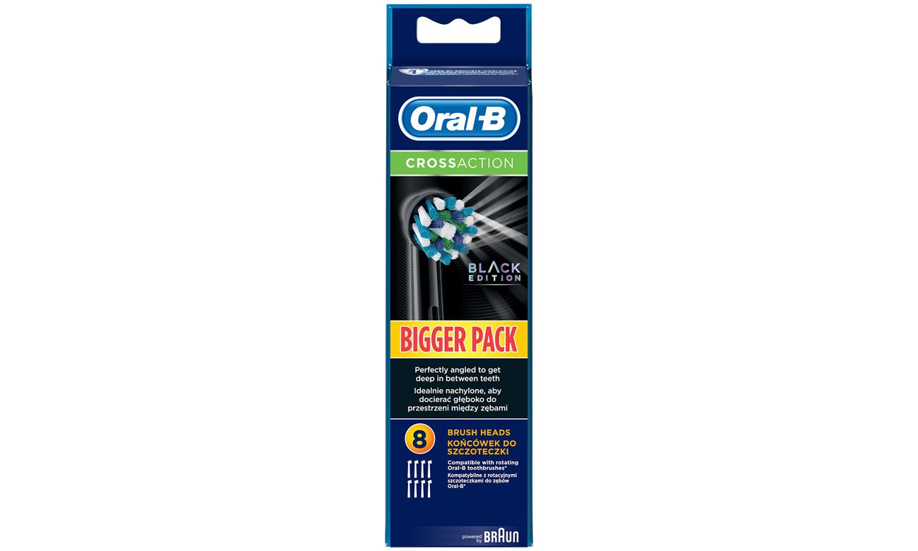 Oral B Eb50 8 Black Końcówki Do Szczoteczek Sklep Internetowy