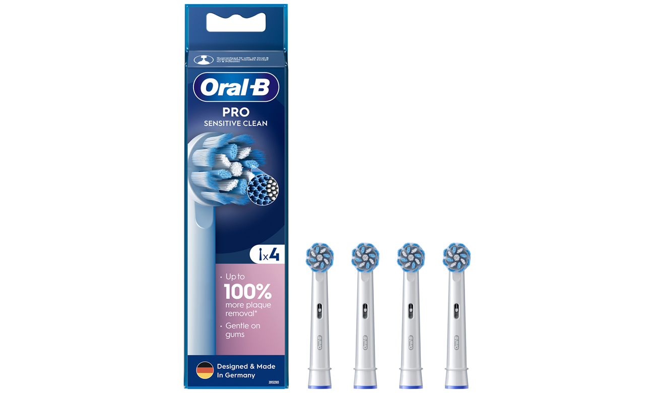 Oral-B Końcówki do szczoteczek Sensitive EB60X-4 