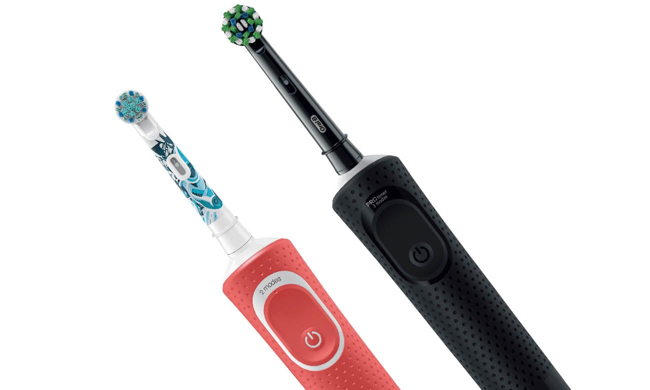 Zestaw szczoteczek prezent Oral-B dla dzieci i dorosłych