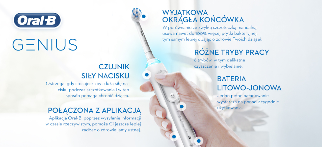 Szczoteczka elektryczna Oral-B 10000N WT