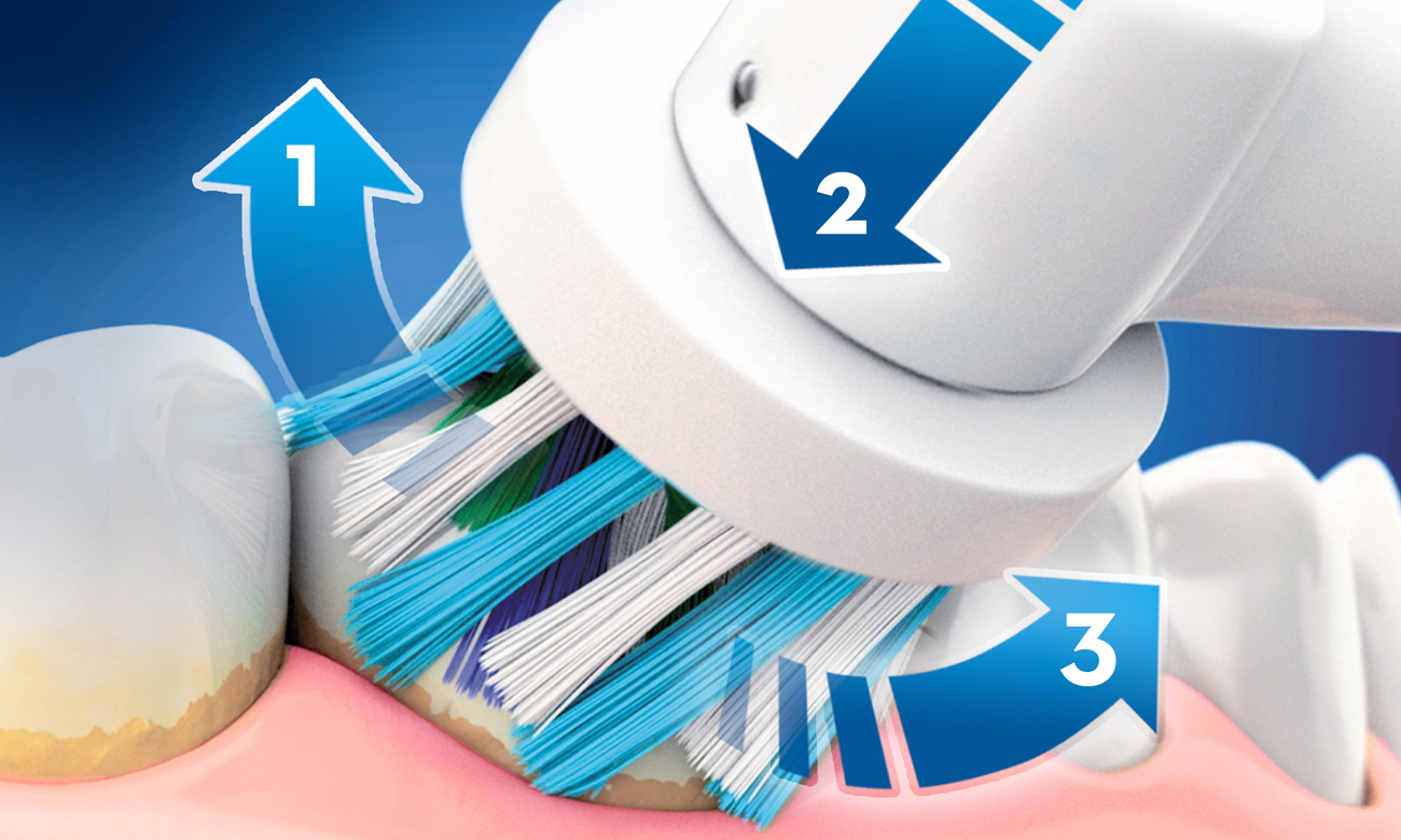 Szczoteczka elektryczna Oral-B Pro 2000 niebieska najnowsze technologie