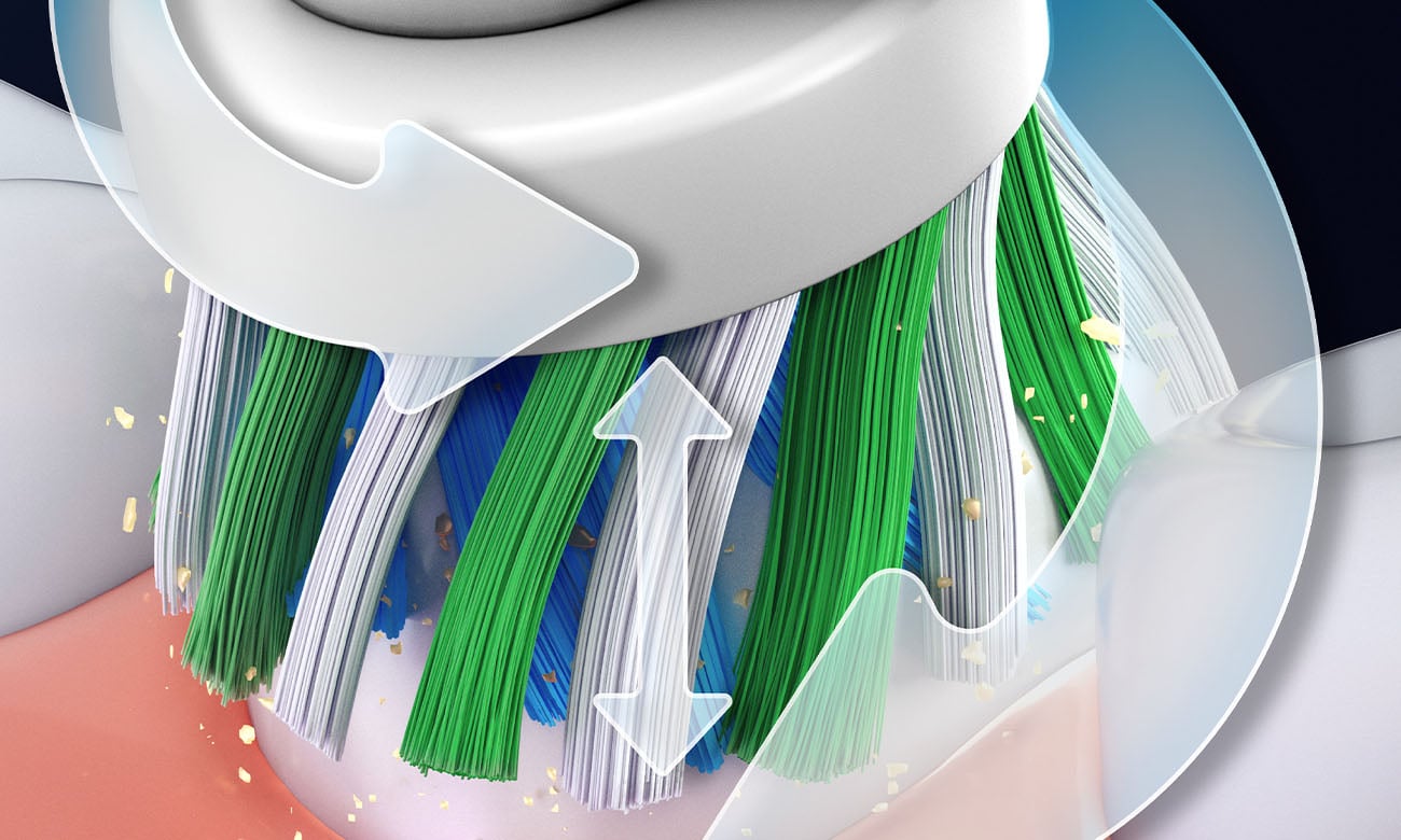 Szczoteczka elektryczna Oral-B Pro1 Cross Action Pink