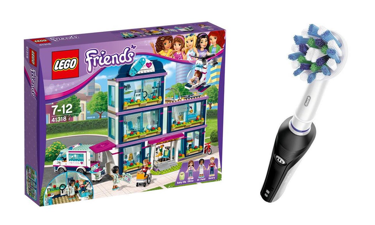 Lego friends heartlake discount hospital 41318 w