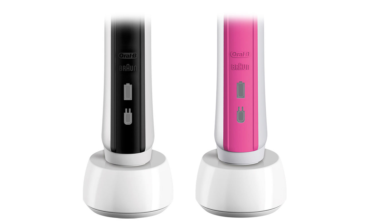 szczoteczka akumulatorowa Oral-B Pro 750 black pink