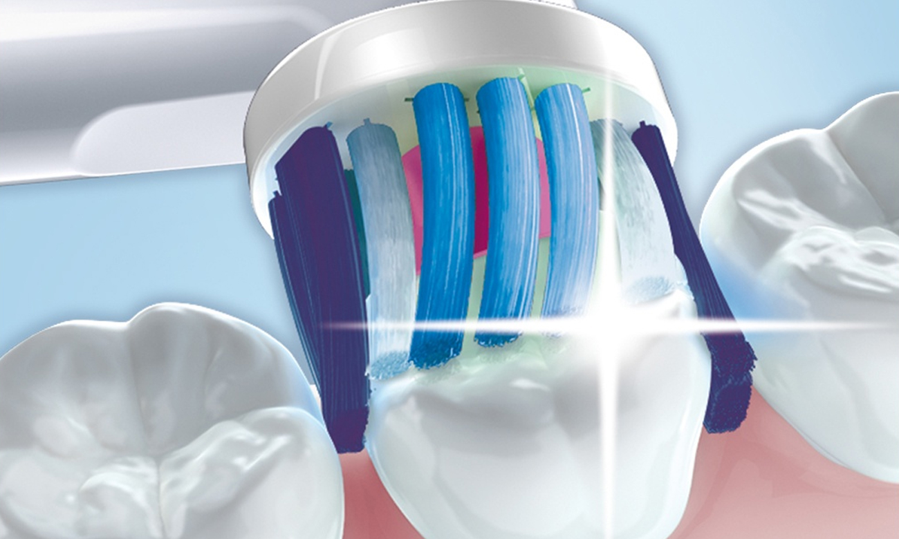 Szczoteczka Oral-B Vitality 3D White + EB18-2