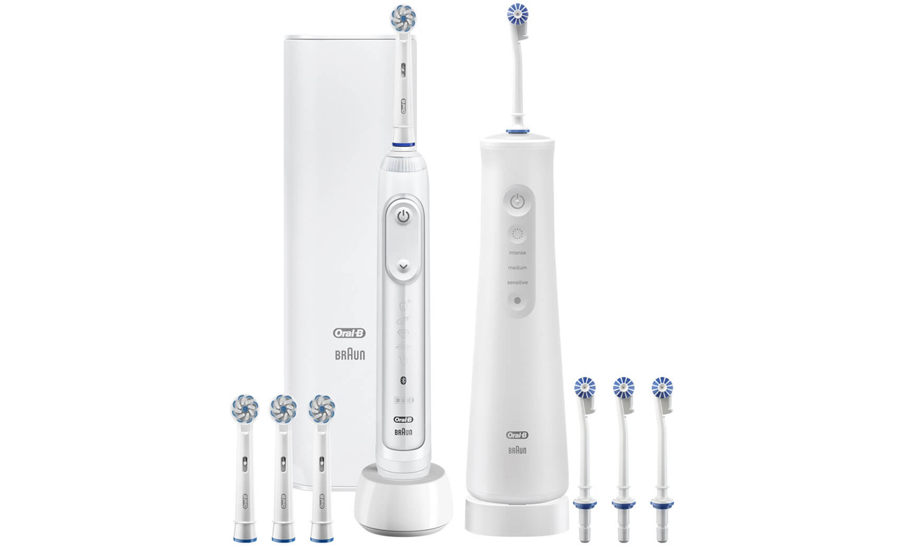 Zestaw Oral-B AquaCare 6 Pro-Expert + Genius X 20000