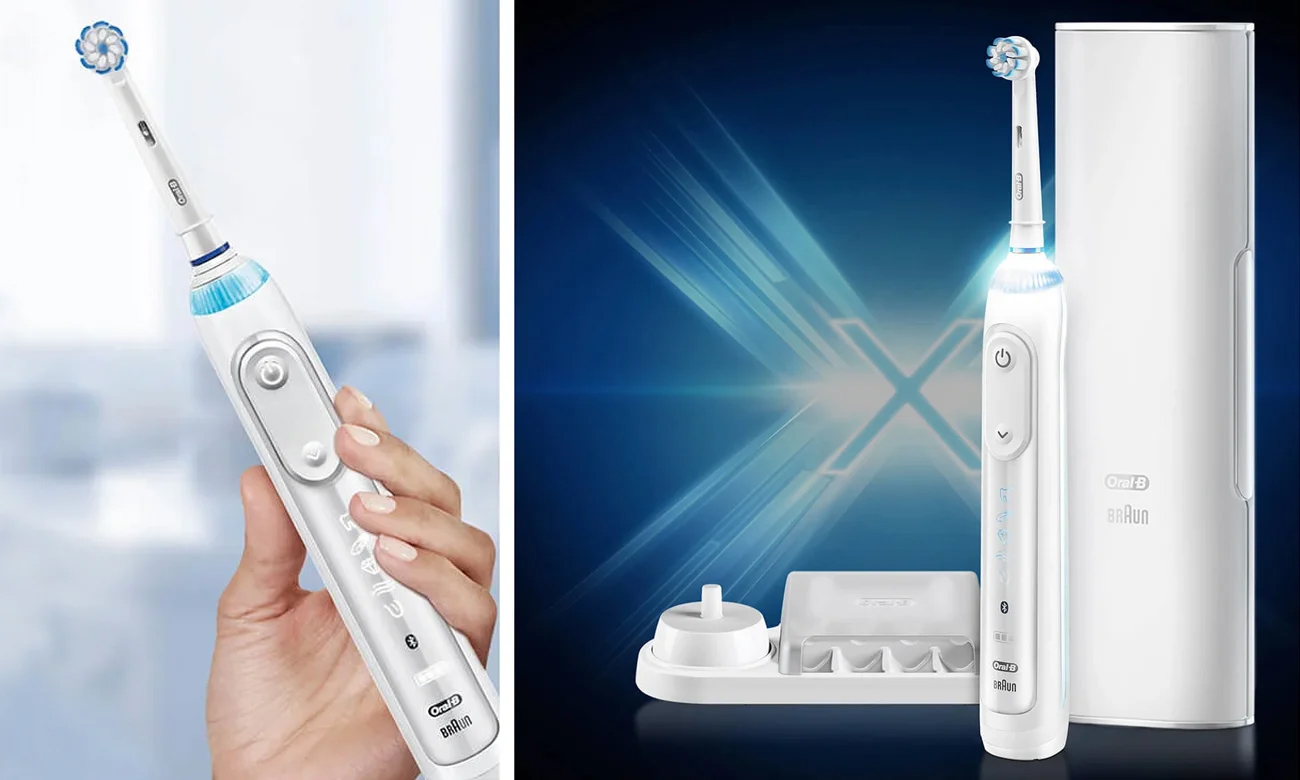 Zestaw Oral-B AquaCare 6 Pro-Expert + Genius X 20000