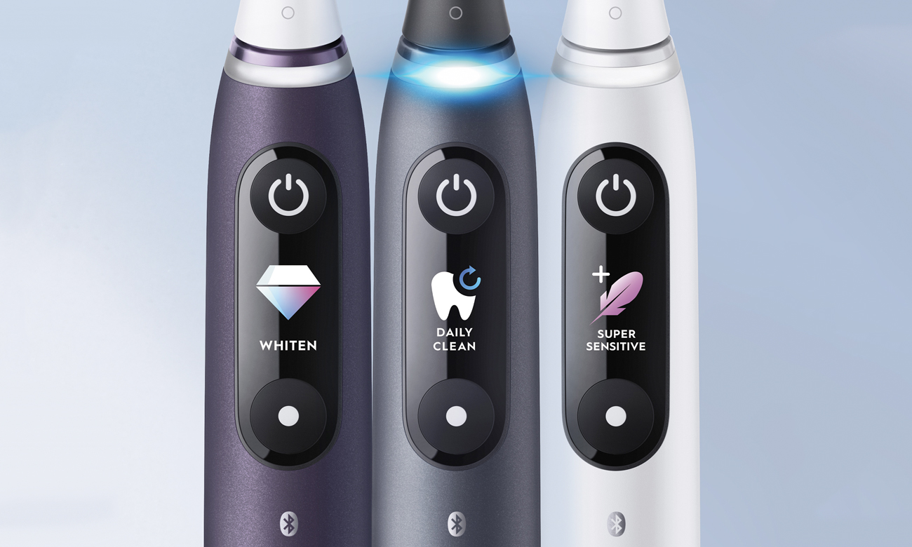 6 trybów w szczoteczce Oral-B iO