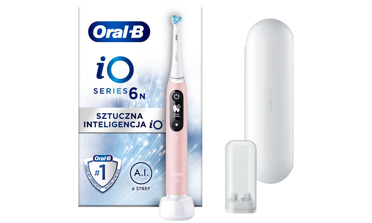 Szczoteczka elektryczna Oral-B iO Series 6 Różowa