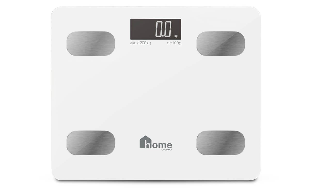 Waga łazienkowa Overmax iBalance Black