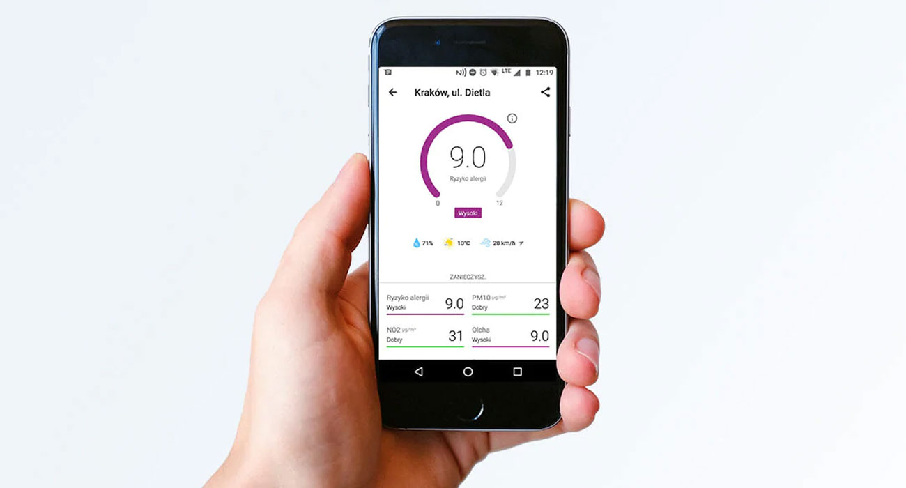 Oczyszczacz powietrza Philips AC2889/10 ma dedykowaną aplikację Air Matters