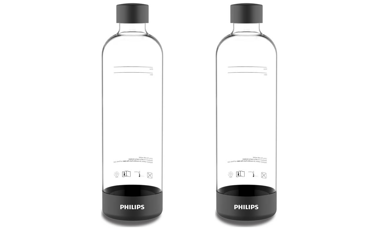 Butelka do wody gazowanej GoZero do saturatora Philips 2 sztuki
