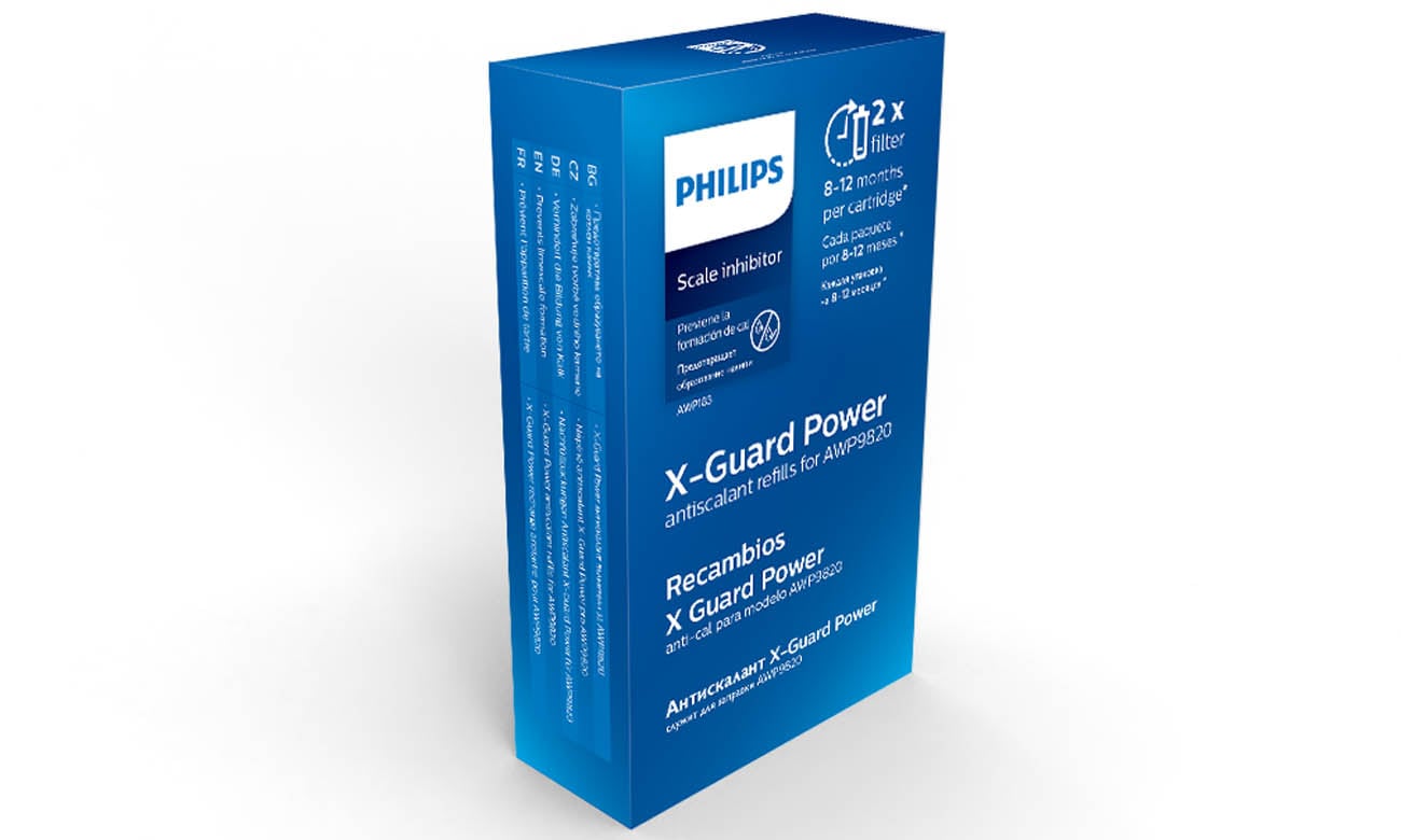 Filtr przeciw osadzaniu się kamienia Philips AWP183/10 2 szt.