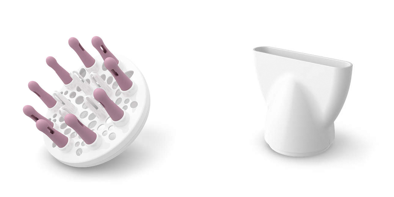 Suszarka do włosów Philips DryCare Advanced BHD186/00 bogate wyposażenie
