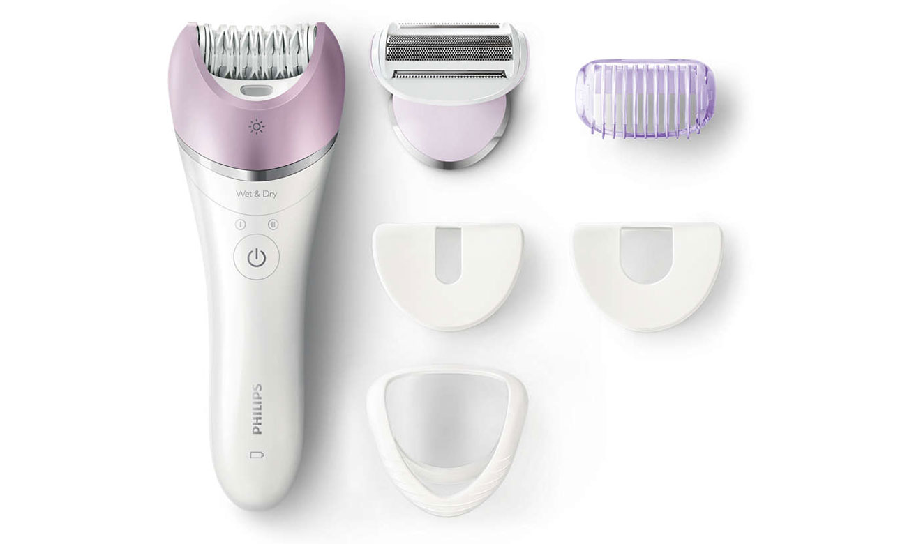 akcesoria w zestawie Philips Satinelle Advanced BRE35/00