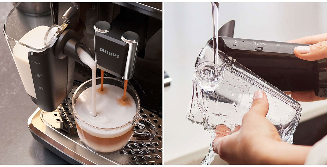 System spieniania mleka LatteGo w ekspresie Philips EP2230/10