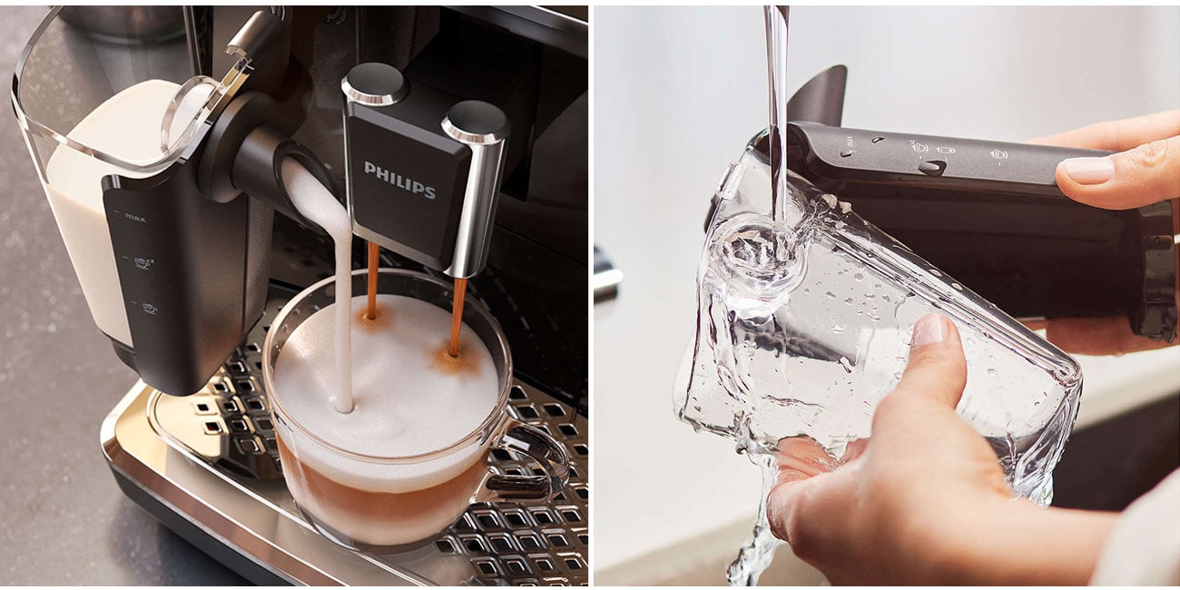 Ekspres do kawy Philips EP2235/40 z innowacyjnym systemem spieniania mleka LatteGo
