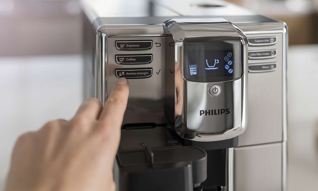Pełna regulacja w Philips EP5365/10