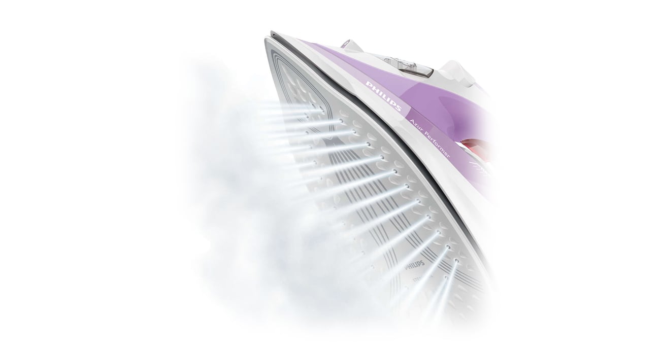 Żelazko Philips Azur Performer GC3803/30 2400W biało-fioletowe