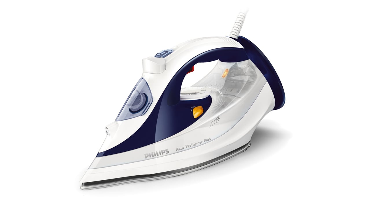 Żelazko Philips Azur Performer Plus GC4506/20 2400W biało-niebieski