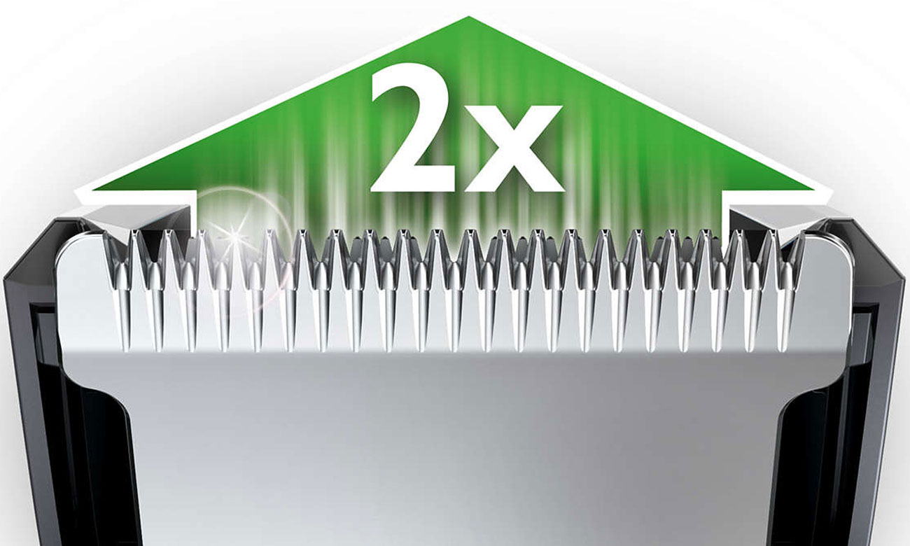 Technologia DualCut w maszynce Philips Hairclipper Series 5000 HC5440/15