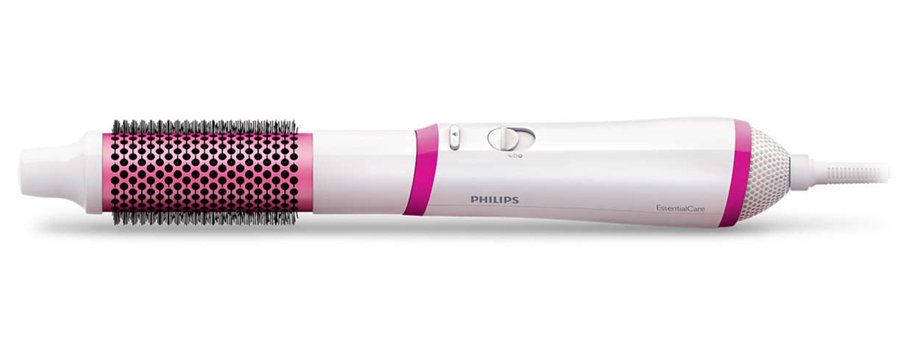 Suszarko-lokówka Philips EssentialCare HP8660/00 650W biało-różowa funkcja thermoprotect