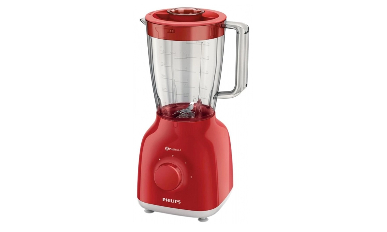 Philips Daily Collection HR2100/50 400W czerwony ostrze problend dokładnie sieka