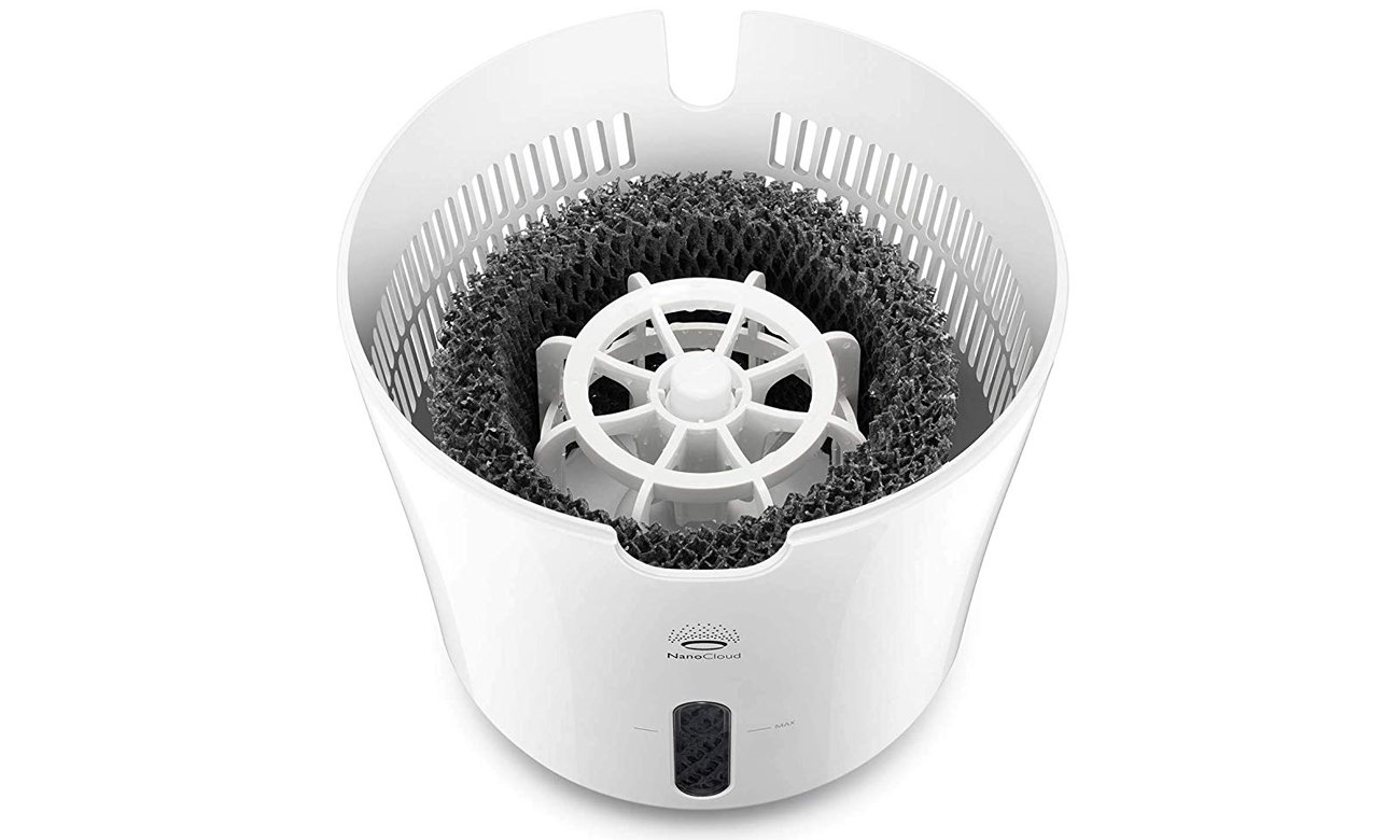 Nawilżacz powietrza Philips HU4803/01 ma automatyczne wyłączenie