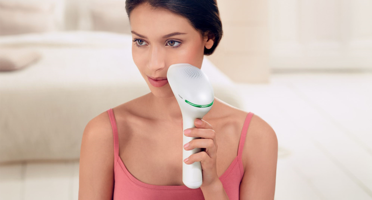 Philips LUMEA Precision SC2006/11 biały umożliwia depilację całego ciała