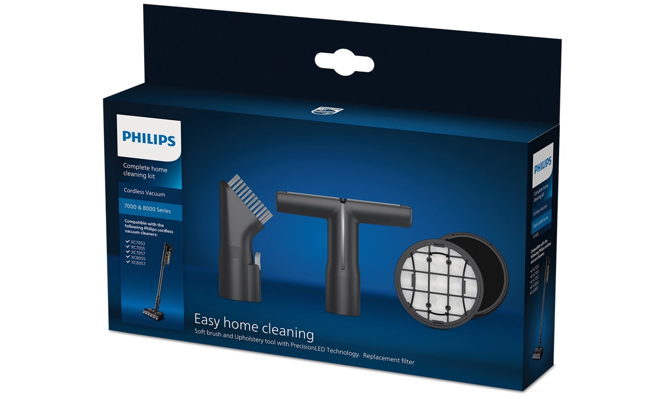 Philips XV1685/01 Kompletny zestaw do czyszczenia wnętrz 