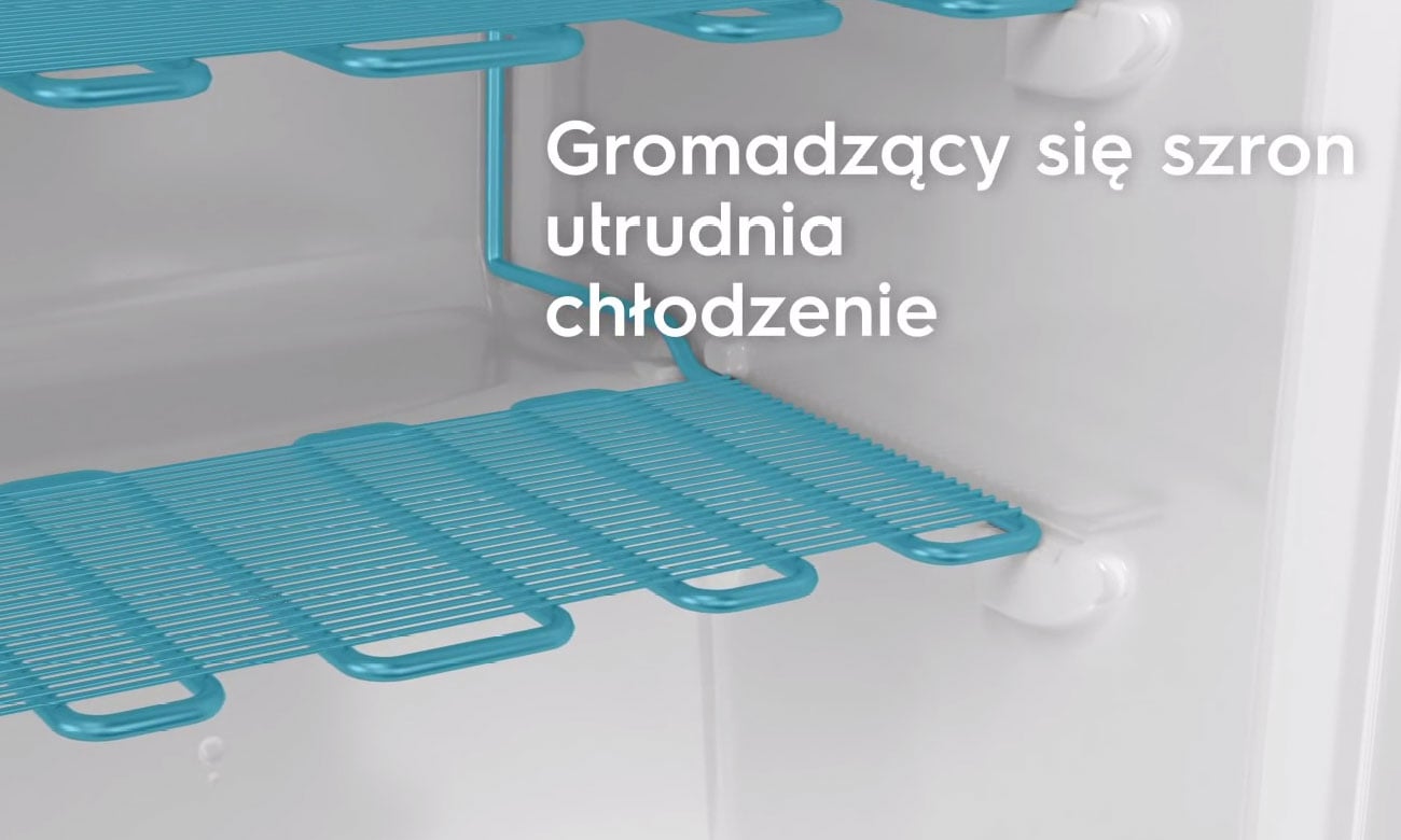 Polar POB5001W posiada system ograniczający powstawanie lodu