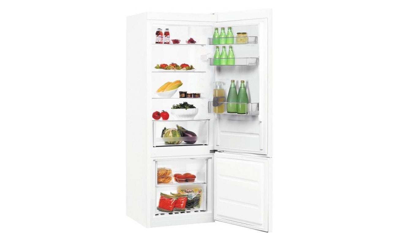 chłodziarko-zamrażarka Polar POB5001W ma 271 l pojemności