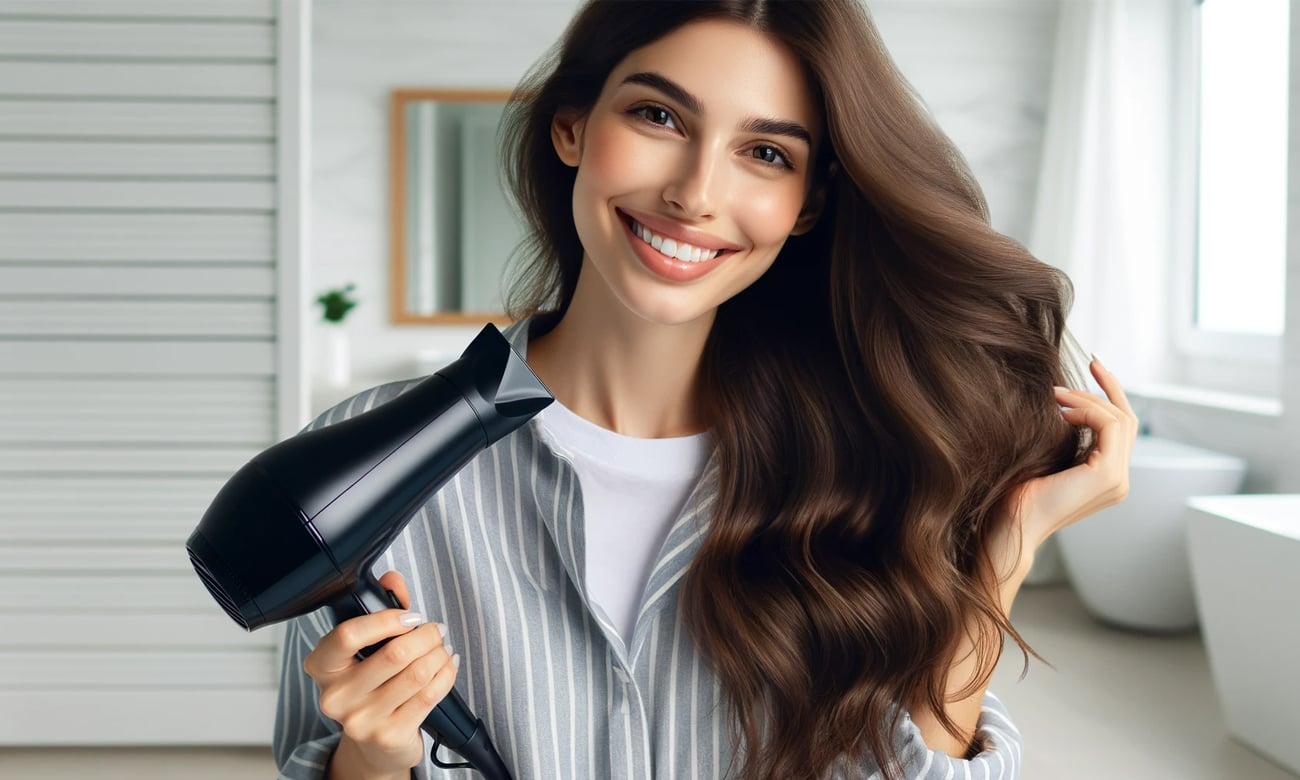 Idealne włosy z suszarką Remington Pro-Air 2000 D5210 2000W czarna