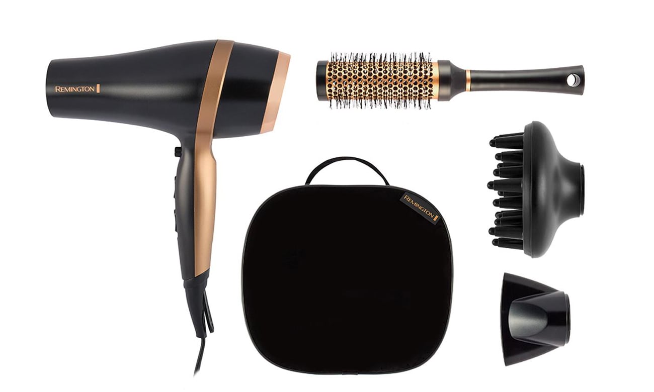 Remington Salon Smooth Hairdryer Gift Set D6960GP