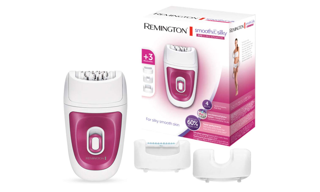zawartość zestawu Remington EP7300 E51 EP3 3-in-1 Epilator