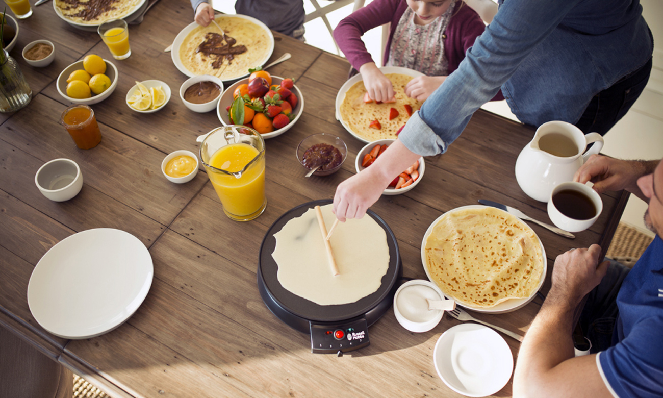 Russell Hobbs Naleśnikarka 20920-56 1200 W komfortowe użytkowanie
