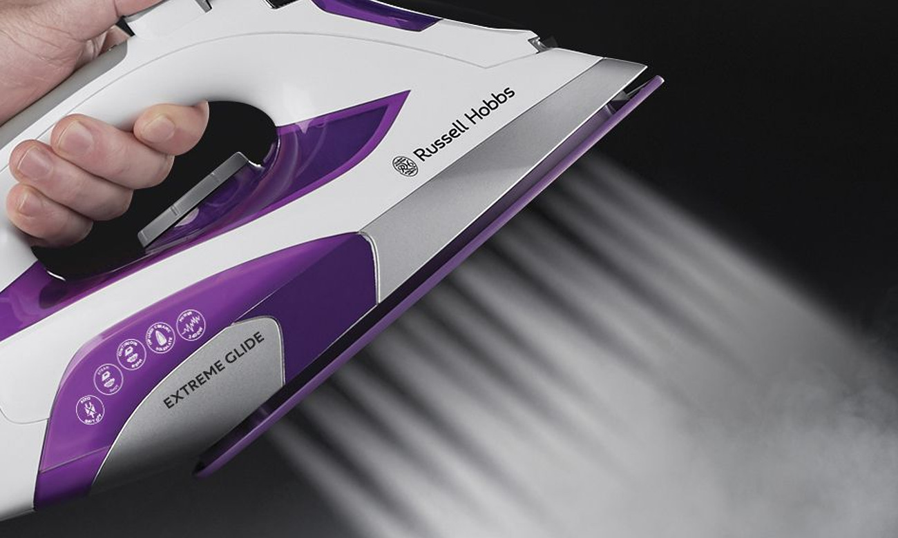 Mocny wyrzut pary w Russell Hobbs Extreme Glide 21530-56