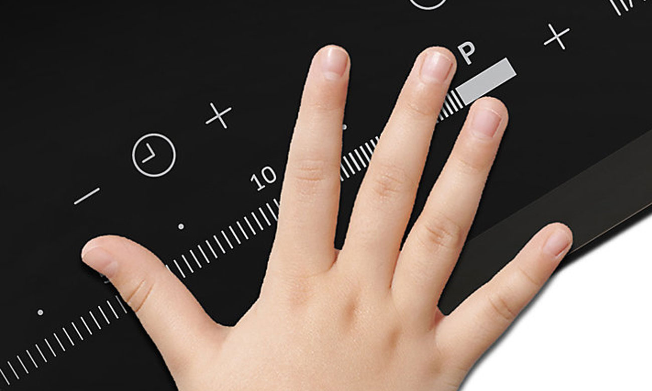 Zabezpieczenie przed dziećmi w płycie Samsung NZ64H57477K