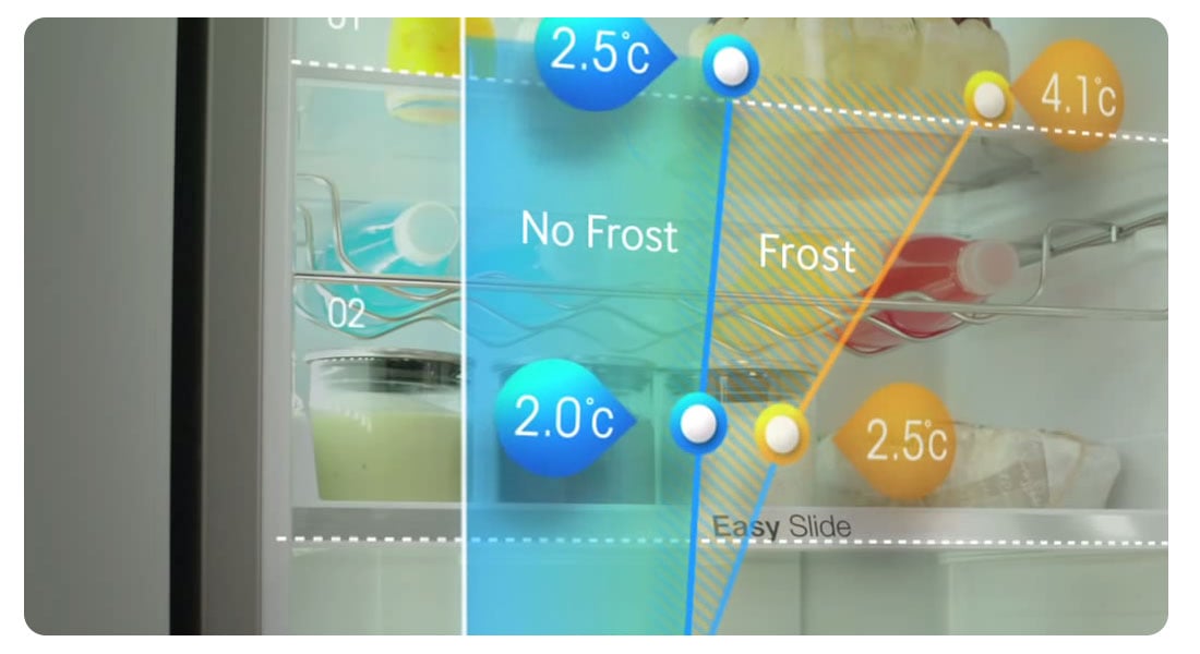 Lodówka Samsung No Frost nie gromadzi więc na dłużej cząstek lodu