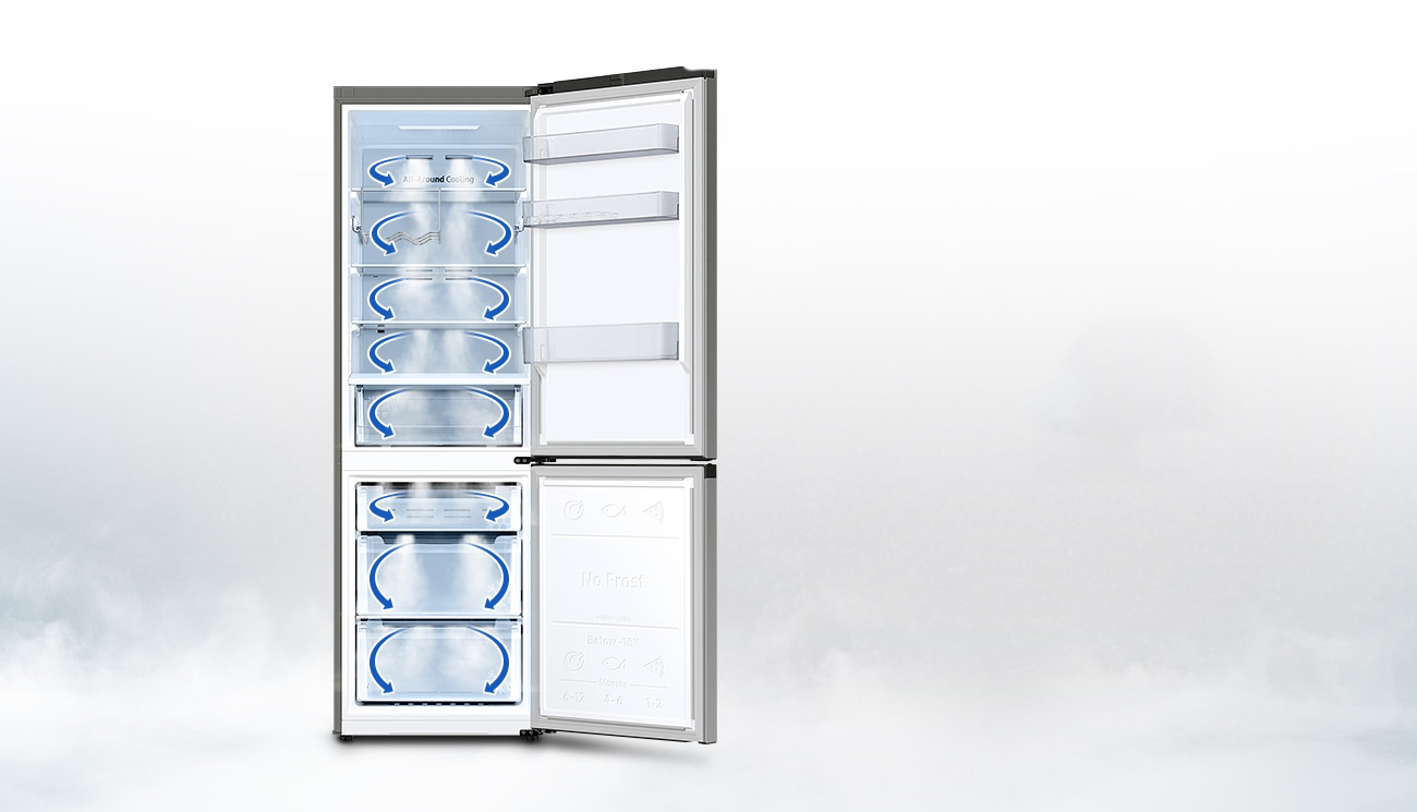 system chłodzenia w lodówkach samsung