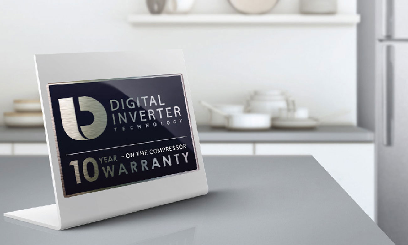 Wydajna praca i mniejsze zużycie energii, dzięki kompresorowi Digital Inverter w lodówce Samsung RB34N5000SA