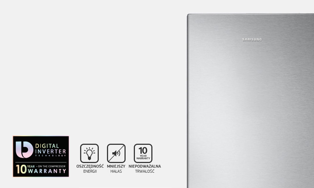 Kompresor Digital Inverter w Samsung RB37J5000SA
