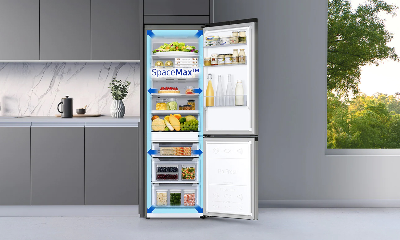 lodówka samsung RB38T605DS9 wymiary