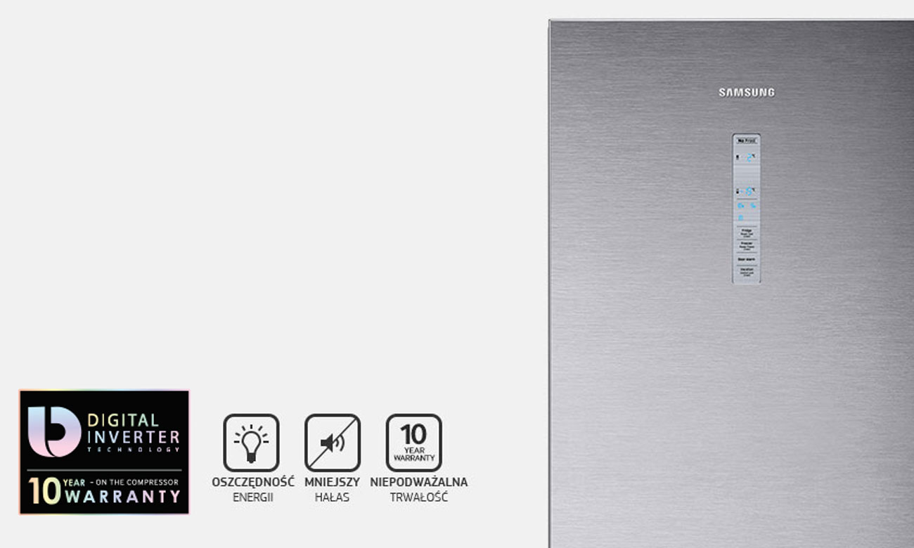 Kompresor Digital Inverter w Samsung RB41J7839S4