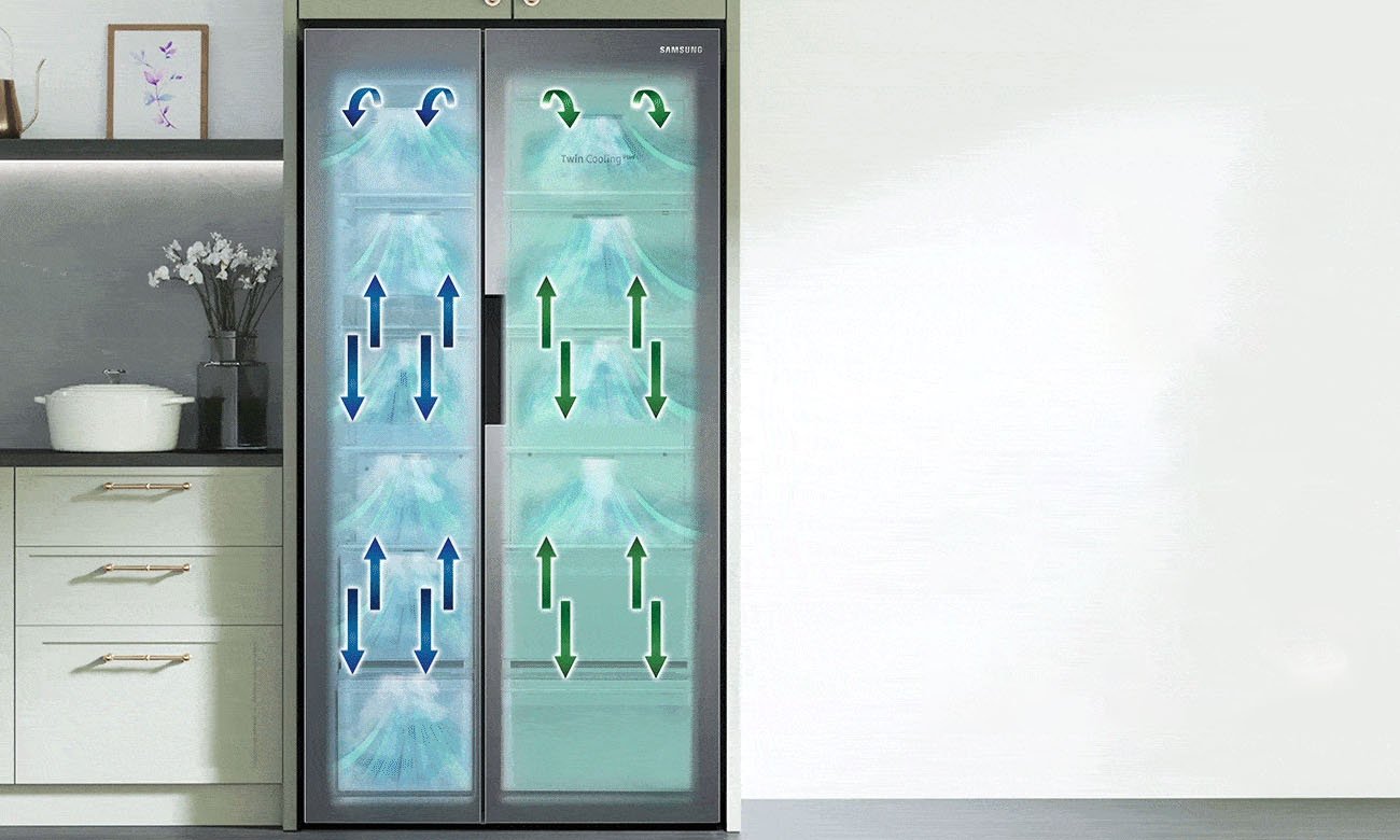 Холодильник Side by Side Samsung RS67A8810B1 SpaceMax 634 л