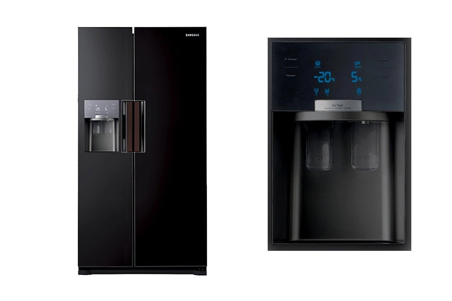 Samsung RS7768FHCBC dyspenser wody
