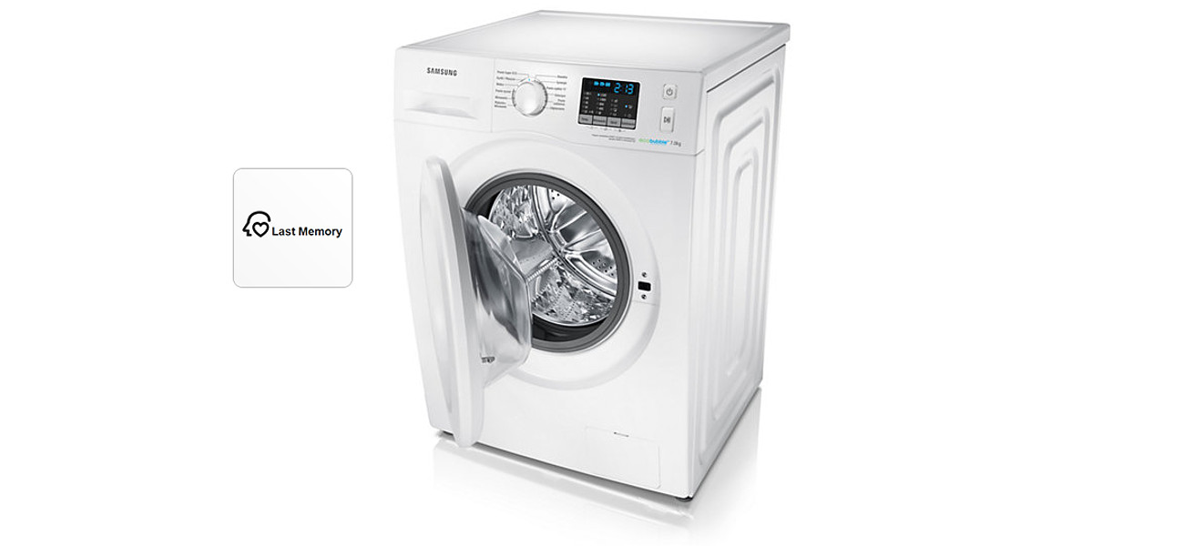 pamięć ostatniego cyklu w Samsung WF70F5E0W2WEO